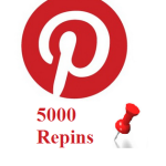 5000 Pinterest repins