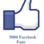 5000 facebook fans