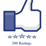 200 facebook fanpage ratings