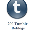 200 tumblr reblogs