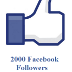 2000 facebook followers