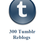 300 tumblr reblogs