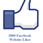 3000 facebook website likes