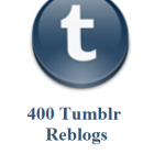 400 tumblr reblogs