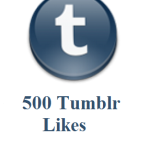 500 Tumblr likes