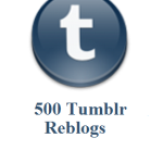 500 tumblr reblogs