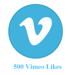 500 vimeo likes