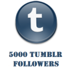 5000 tumblr followers