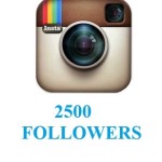 2500 followers