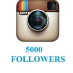 5000 followers