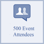 500 Facebook Event Attendees